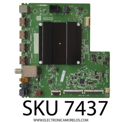 MAIN PARA TV TCL 4K·UHD·HDR ((ROKU TV)) / NUMERO DE PARTE 30800-000499 / 30801-000475 / 40-MR17T6-MAA2HG / V8-MR17K01-LF / GTC011975I / PANEL LVU500NDEL / DISPLAY V500DJ7-QE1 REV.D5 / MODELOS 50S451 / 50S455 / 50G31